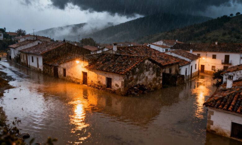 Heavy rains and heat unexpected weather contrasts at Easter 2026 in Spain