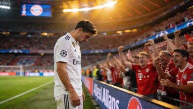 Реал Мадрид теряет шанс на титул после спорного удаления в Мюнхене RUSSPAIN.COM