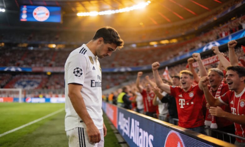 Real Madrid loses title chance after controversial sending off in Munich