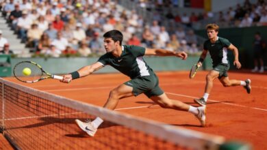 Блоккс спасает сет в Мадриде эффектным ударом против Серундоло RUSSPAIN.COM