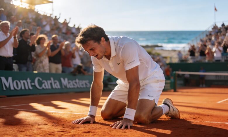 Местный теннисист впервые за 30 лет пробился в четвертьфинал Monte-Carlo Masters