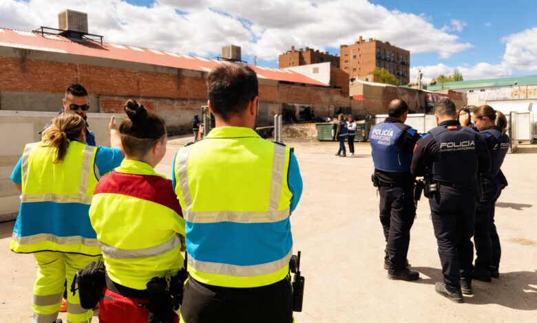 Tragedy on Madrid Construction Site Worker Dies During Equipment Manoeuvre
