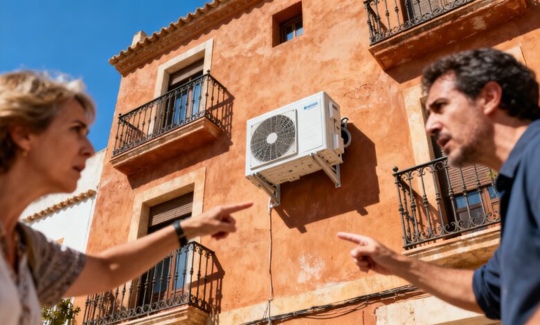 Кондиционер на фасаде: чем рискует владелец квартиры в Испании этим летом