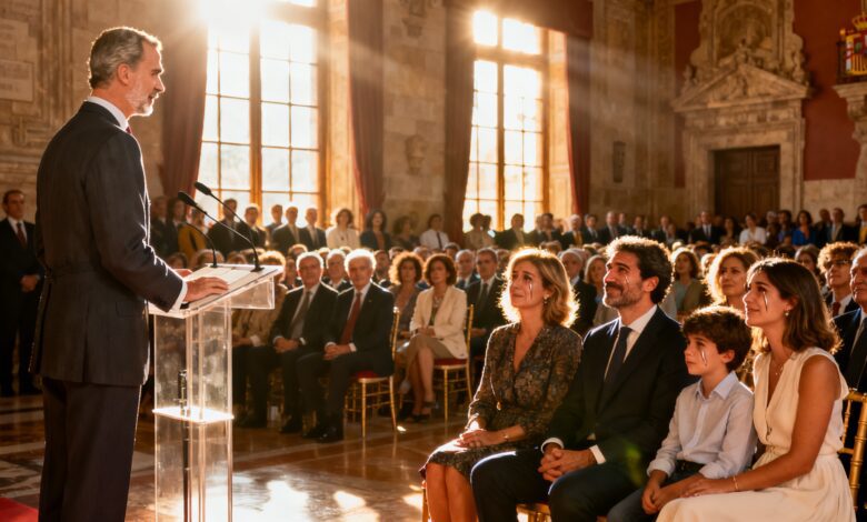 Король Испании открыл церемонию вручения Cervantes Гонсало Селорио