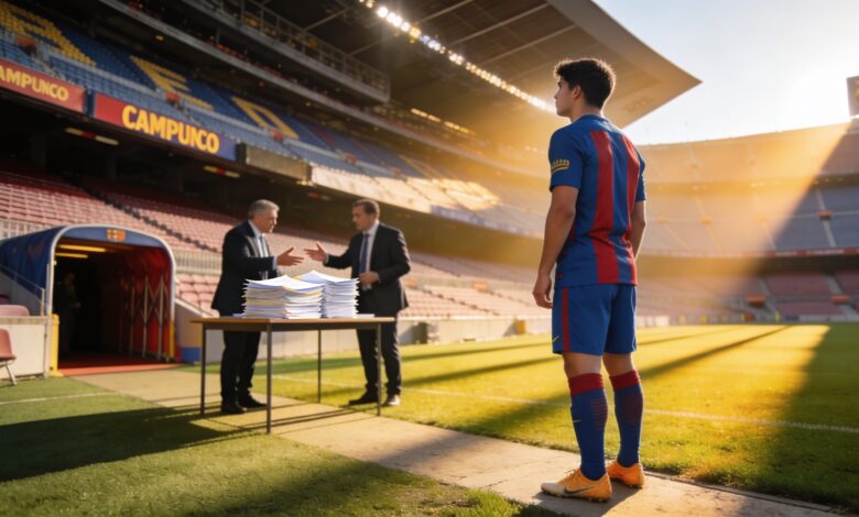 Барселона готовится к громкой продаже: Марк Касадо может уйти за 20 миллионов