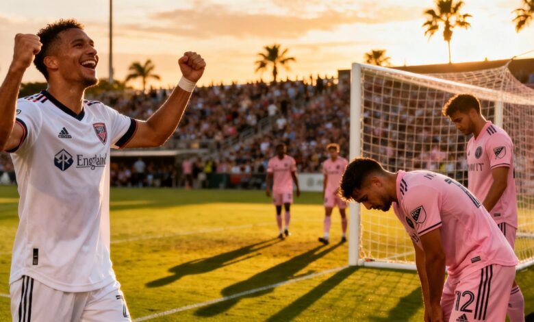 Gol de Carles Gil da la victoria a New England Revolution ante Inter Miami CF
