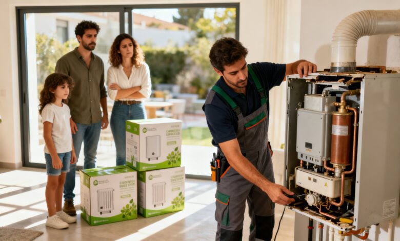 Gas boilers are leaving: how new EU rules will change heating and costs in Spanish homes