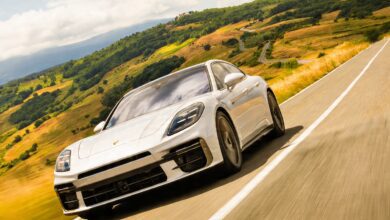 Panamera Turbo S E-Hybrid: подвеска