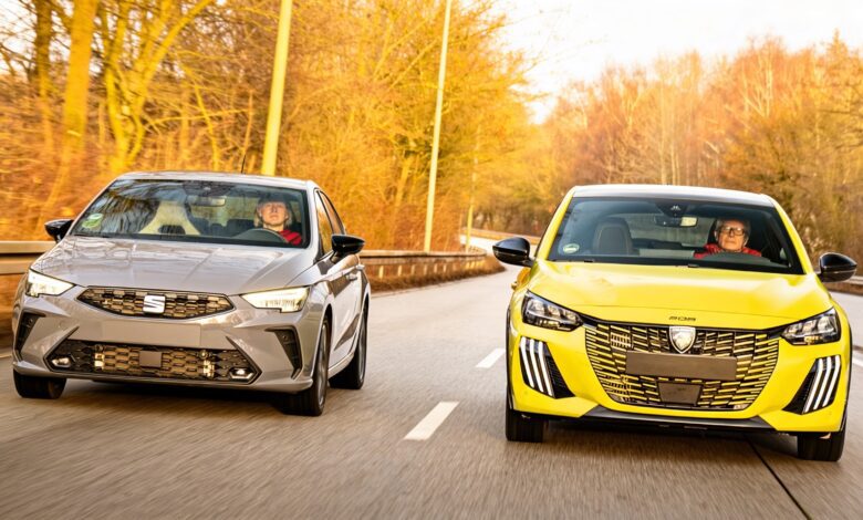 Peugeot 208 Hybrid vs Seat Ibiza TSI: Two City Contenders for 30,000 Euros — Who Wins