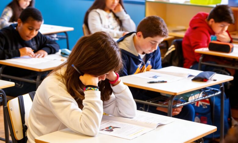 Large-scale assessments kick off in Madrid as 280,000 students take exams