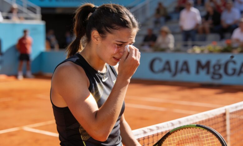 Mirra Andreeva выходит в четвертьфинал Мадрида после нервного матча и необычного инцидента
