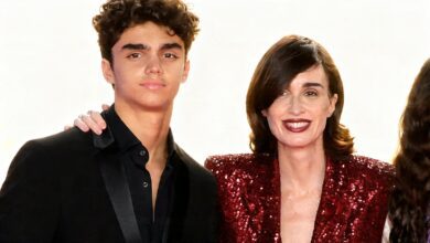 Сын Паз Веги и Орсона Салазара: редкий выход