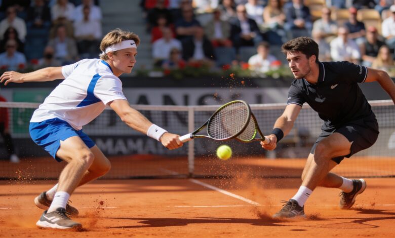 Серия брейков и напряжение: Sinner и Norrie устроили битву в Мадриде