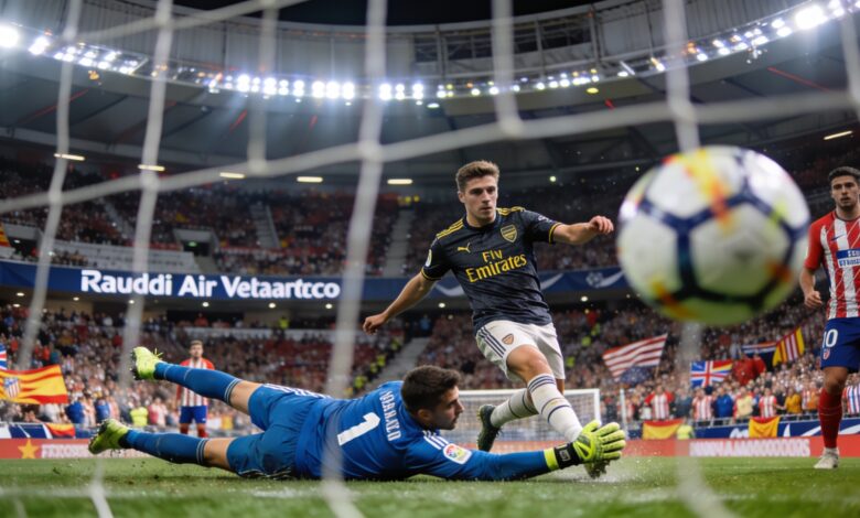 Arsenal toma la delantera en las semifinales de la Champions League gracias al penalti de Gyökeres