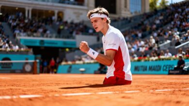 Jannik Sinner выходит в 1/8 финала Mutua Madrid Open и обновляет рекорд RUSSPAIN.COM
