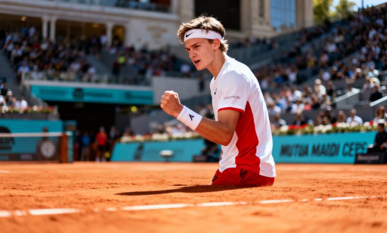 Jannik Sinner Advances to Mutua Madrid Open Round of 16 and Sets New Record