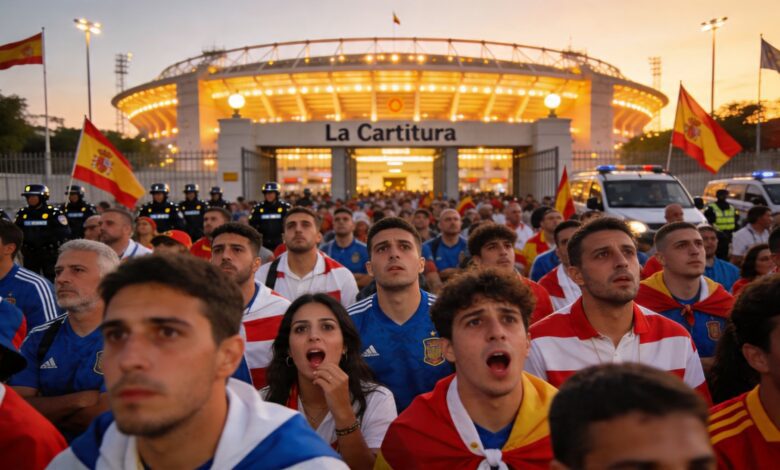 Cup Final: Fans and Teams Face Strict Security Checks at Entry in Seville