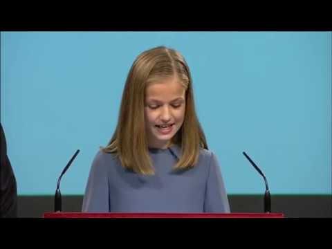 40-летие Конституции. Первое официальное выступление принцессы Леонор