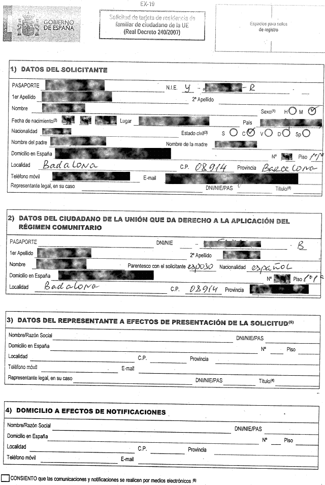 Инструкция по подаче прошений через Интернет в Барселоне