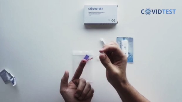В Испании в продаже появились тесты для самодиагностики коронавируса