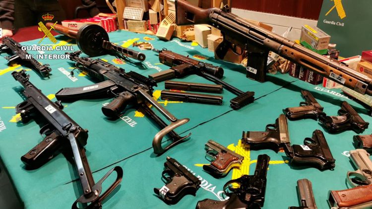 Нелегальная торговля оружием в Испании