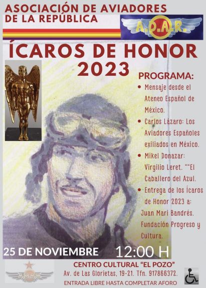 Посольство РФ в Испании на церемонии вручения наград Ассоциации летчиков-республиканцев (ADAR)