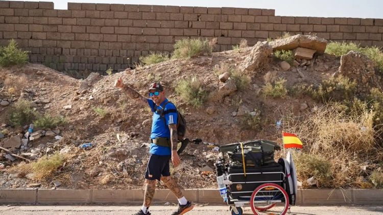 В Иране 31/12/2023 вышел на свободу болельщик, шедший пешком из Испании в Катар ЧМ-2022