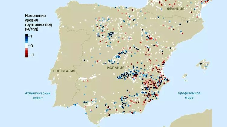Запасы грунтовых вод на планете истощаются ускоренными темпами. Испания — антилидер