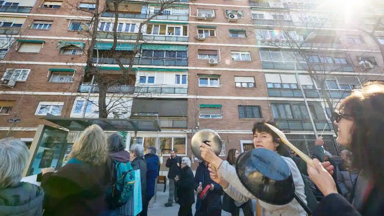 Мадридцы против иностранного капитала фонда Madlyn, скупающего целые кварталы