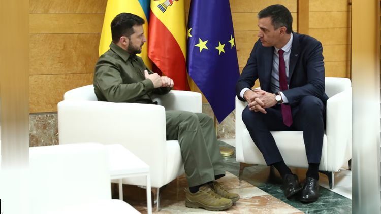 Зеленский собирается в Испанию за ежегодным миллиардом евро