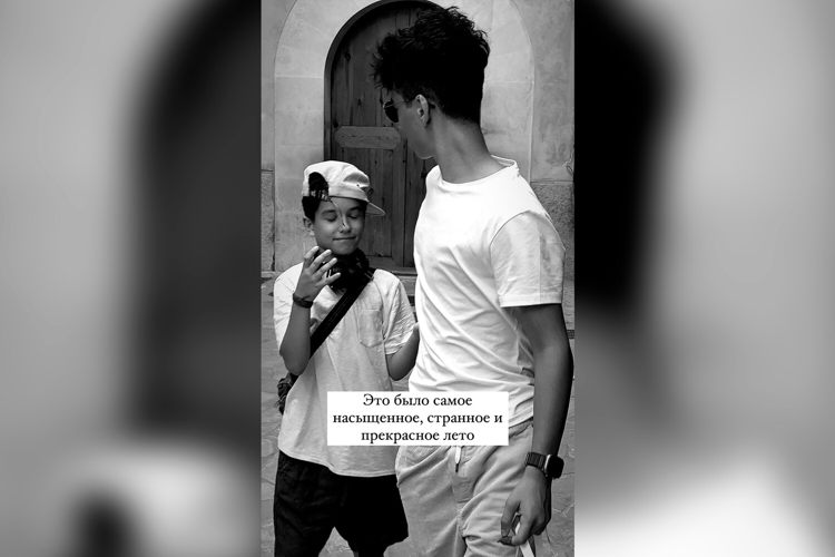 Экс-жена Тимура Родригеза показала сыновей, с которыми живет в Испании