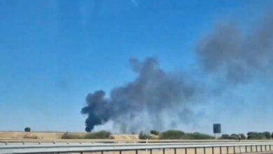 Пожар на предприятии по переработке отходов в Самора: густой дым поднялся над городом