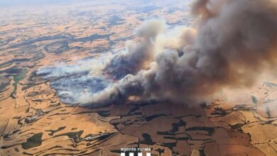 Жаркое лето в Испании: угроза масштабных лесных пожаров сохраняется