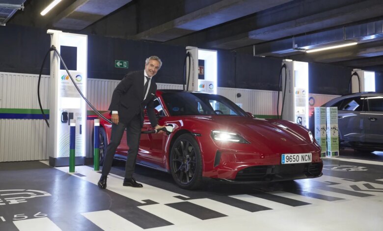 En Madrid se inaugura la mayor estación de carga rápida para coches eléctricos en España con 40 puntos