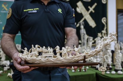 В Испании изъяли крупнейшую партию изделий из слоновой кости за последние годы