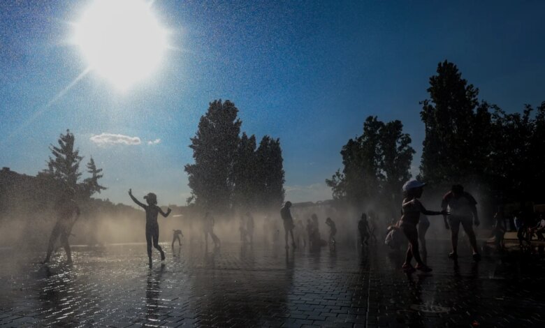 Мерида становится самым жарким городом Испании во время новой волны жары