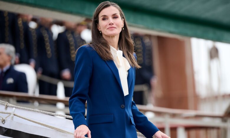 Queen Letizia’s Wardrobe: Impeccable Business Style for Spanish Autumn
