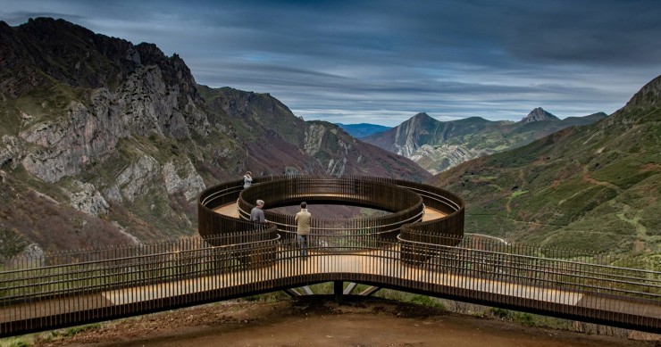En Asturias se inaugura un mirador único con vistas panorámicas y efecto musical
