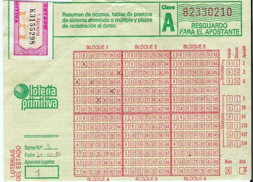 La lotería española La Primitiva reparte grandes premios a tres jugadores