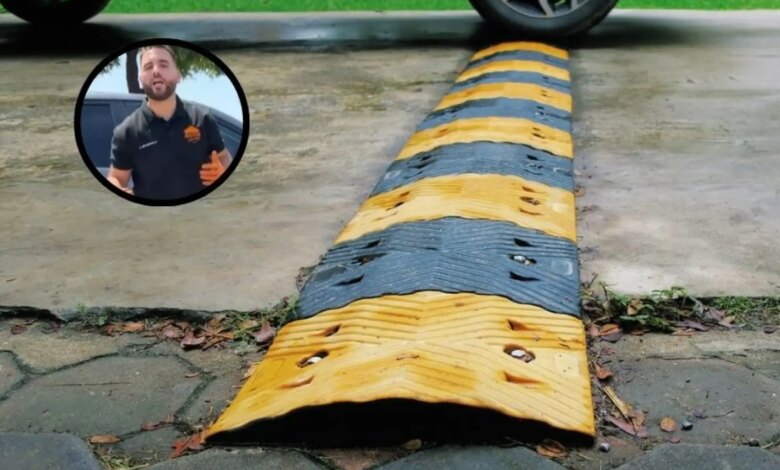 How to Cross Speed Bumps Correctly on Spanish Roads
