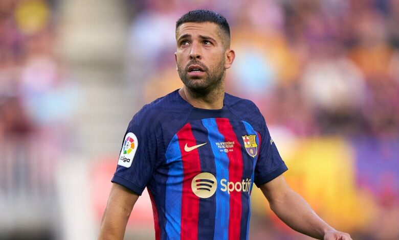 Inter Miami Held Farewell Ceremony for Jordi Alba at the Stadium