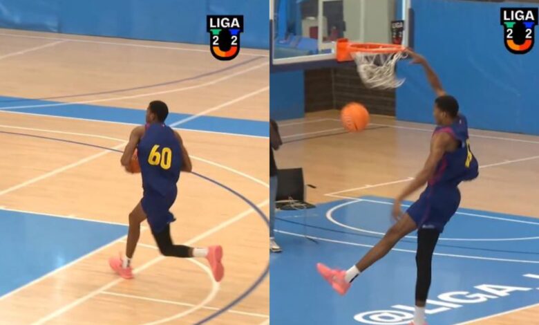 Thirteen-Year-Old Giant from Barcelona Surprises Spanish Basketball
