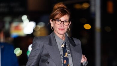 Восемь уроков стиля от Джулии Робертс как носить костюм всегда и везде