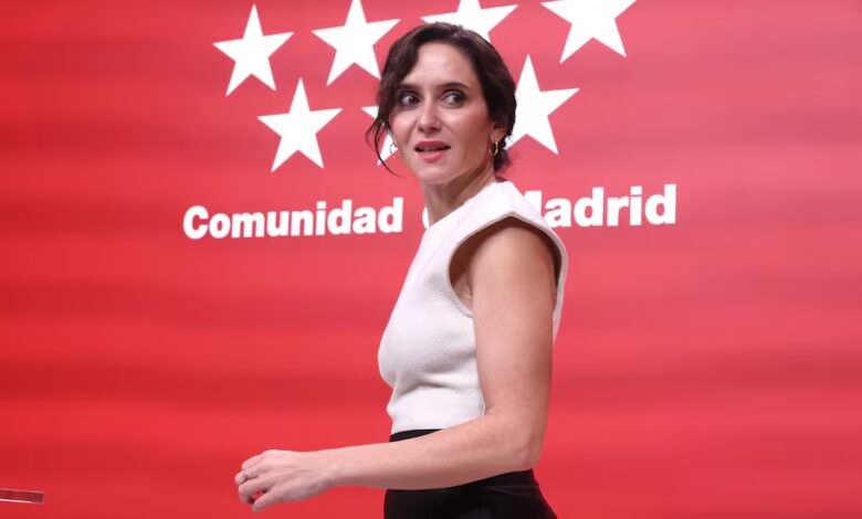 Ayuso Accuses Sánchez of Political Interference Following Sentence to Spain’s Attorney General