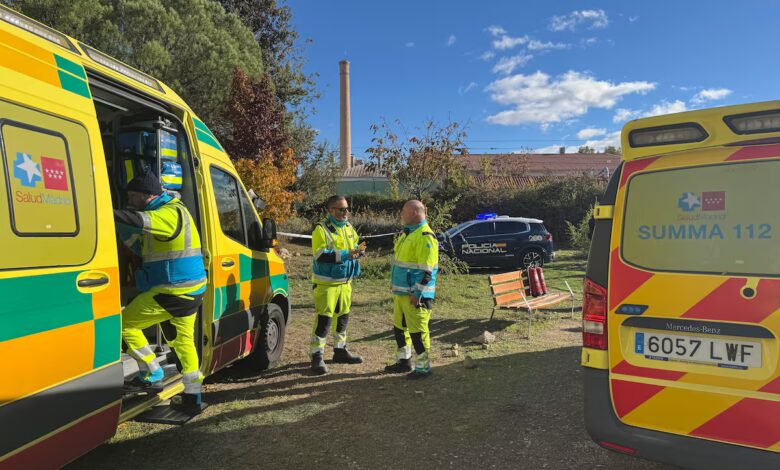 Incendio en un parque de Alcalá de Henares: muere una mujer y un hombre está en estado crítico