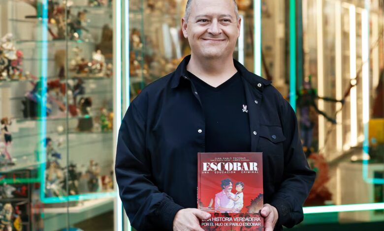 Son of Pablo Escobar Releases Comic Book About Growing Up in the Drug Lord’s Shadow