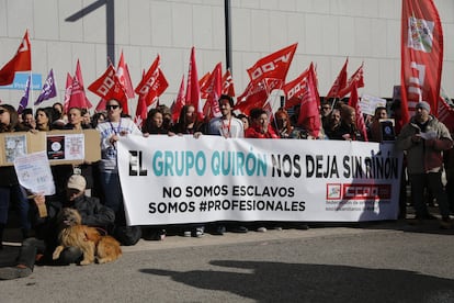 Quirón Hospital Staff in Madrid Demand Pay Raises and End to Exploitation