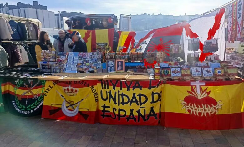 Debate Erupts in Toledo Over Sale of Francoist Symbols at Local Market