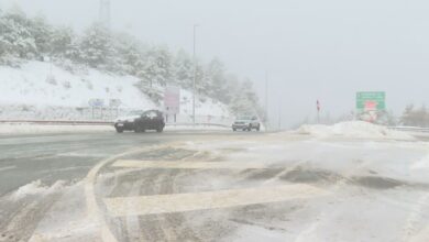 Снежная буря парализовала движение в Котос и Навасеррада в Мадриде