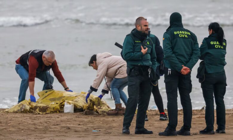 Man’s Body Found on Melilla Beach After Severe Storm